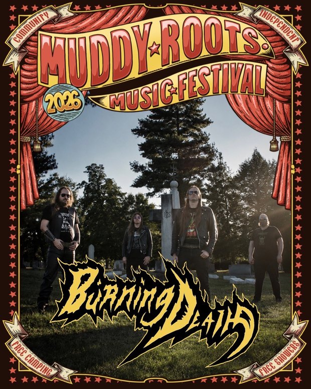 Burning Death at Muddy Roots Music Festival 2026